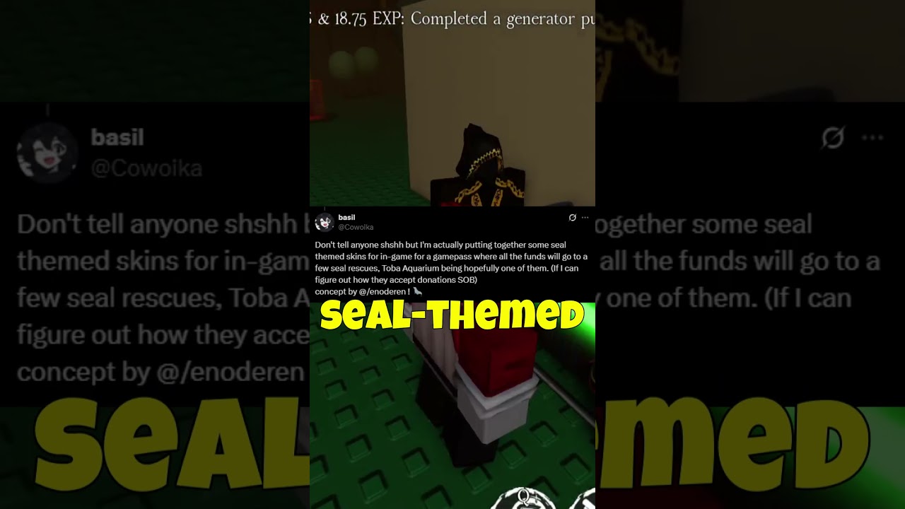 New Forsaken SEAL EVENT Coming SOON! #roblox #shorts #forsaken