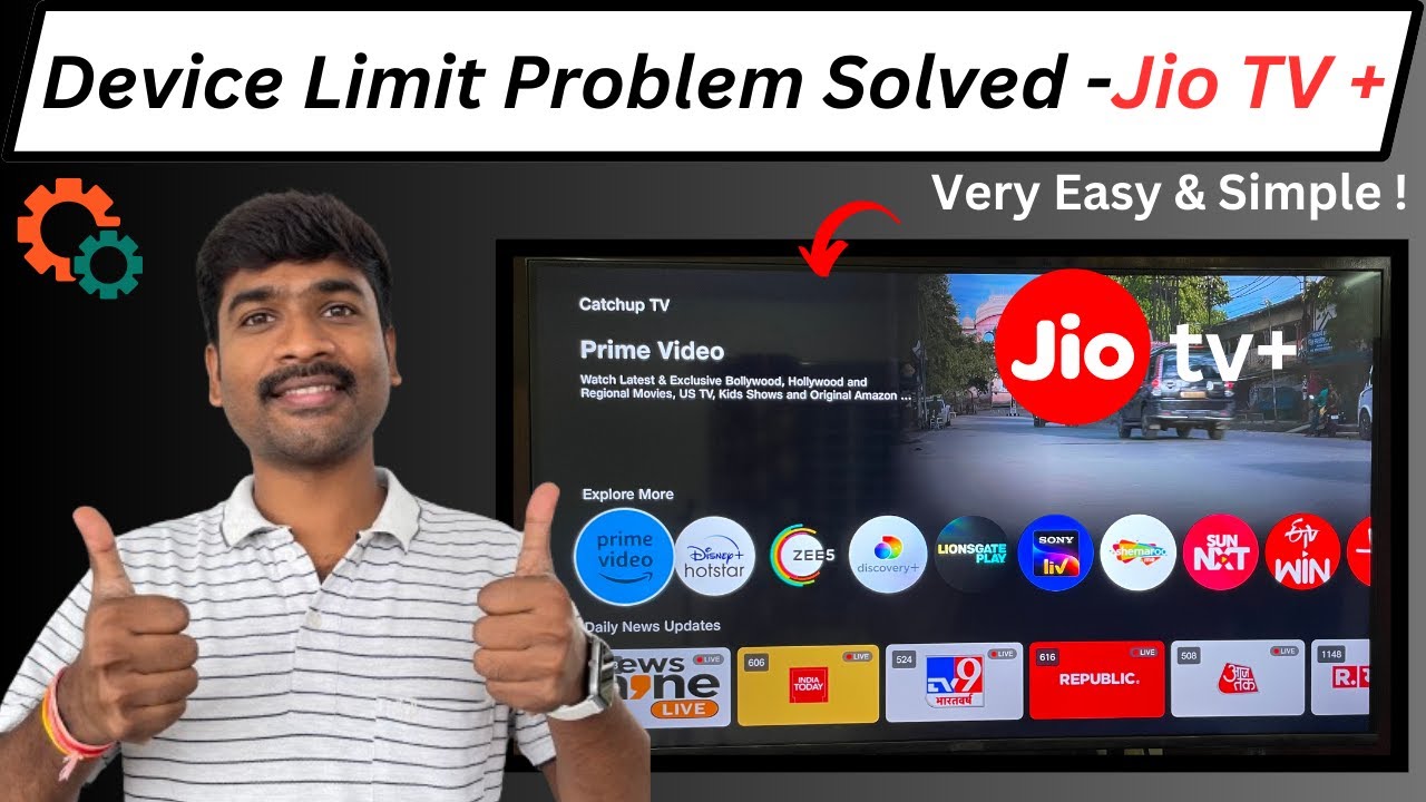Jio TV Plus : Device Limit Problem Solved // How to Solve Jio TV Plus Device Limit Problem Easily