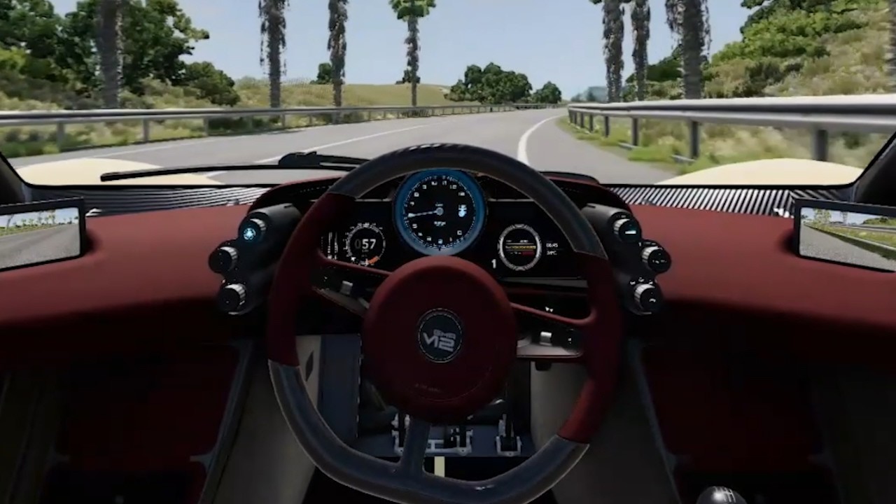 Beamng Drive Logitech G29 | Short Clip | 273kmh