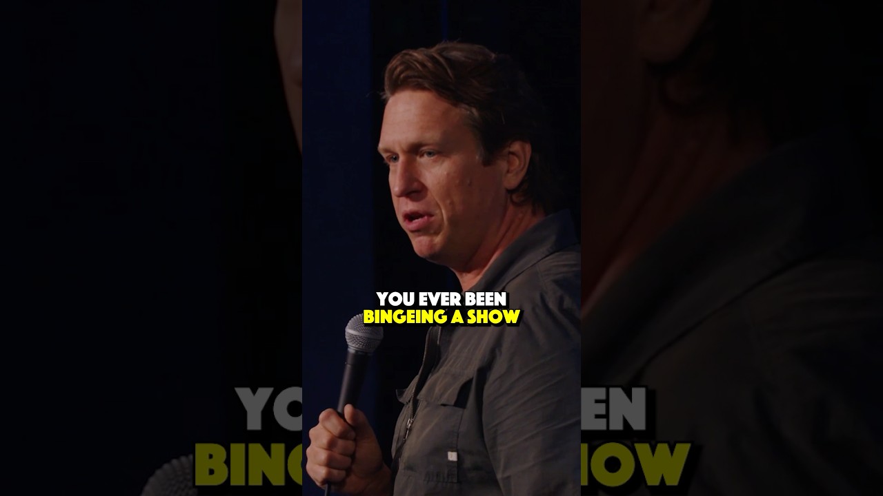 Когда смотришь сериал запоем, &laquo;в предыдущих сериях&raquo; совсем не нужно 🤣 #peteholmes #стендап