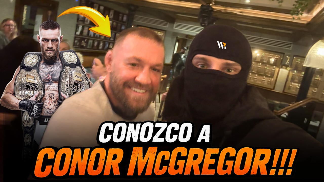 CONOZCO A CONOR MCGREGOR Y ENTRENAMOS EN EL SBG // VLOG CON EL TEAM ACADEMY