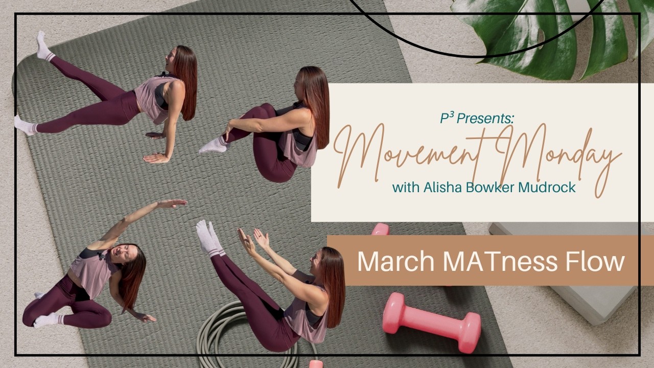 March MATness Pilates Flow (5 min Movement Monday)