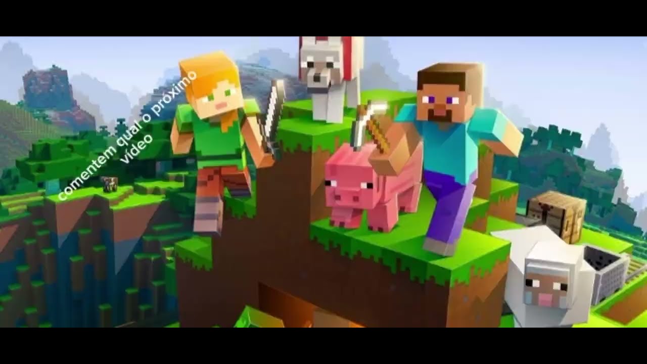 Primeiro vídeo de Minecraft 🤟 comentem qual o próximo vídeo 