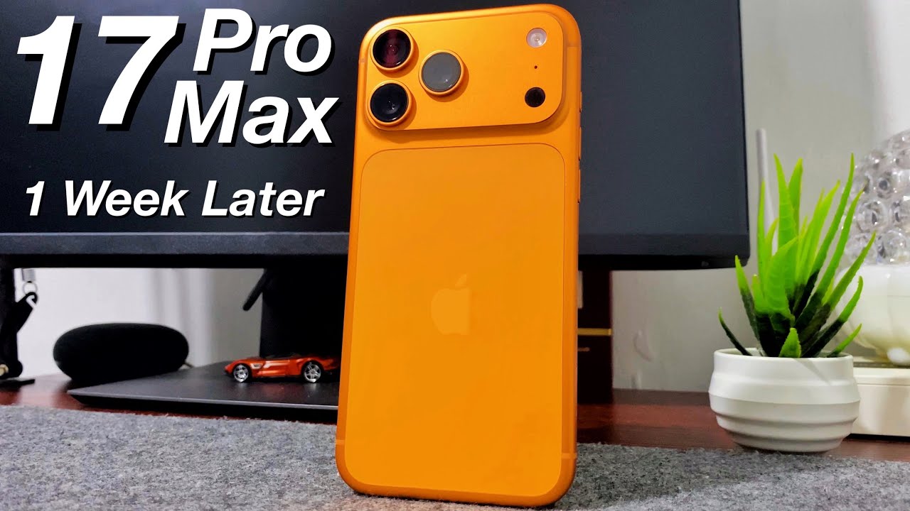 Обзор iPhone 17 Pro Max спустя 1 неделю — удивительно здорово!