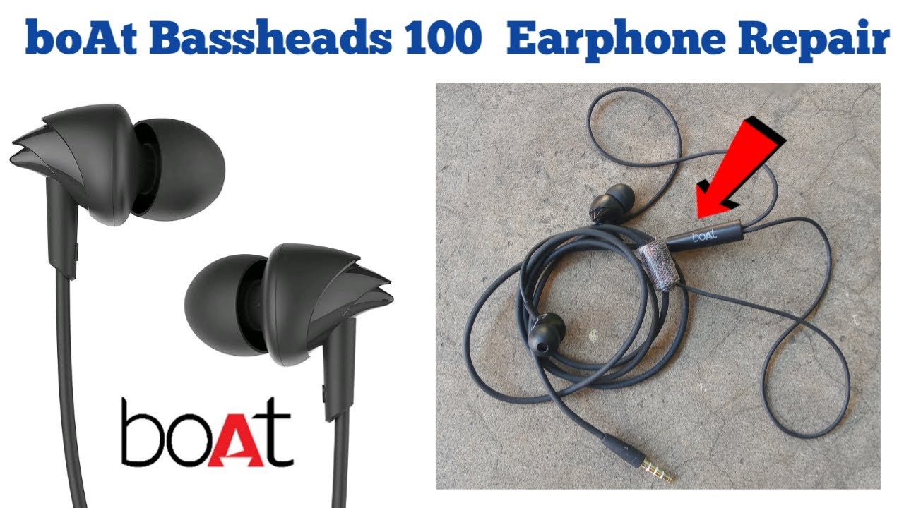 Ремонт наушников boAt Basshead 100 на хинди | как починить наушники | как починить разъем для нау...