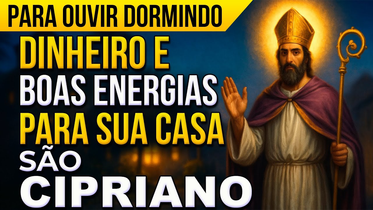 SÃO CIPRIANO ABENÇOA SUA CASA – ORAÇÃO PARA ATRAIR DINHEIRO E BOAS ENERGIAS DURANTE O SONO