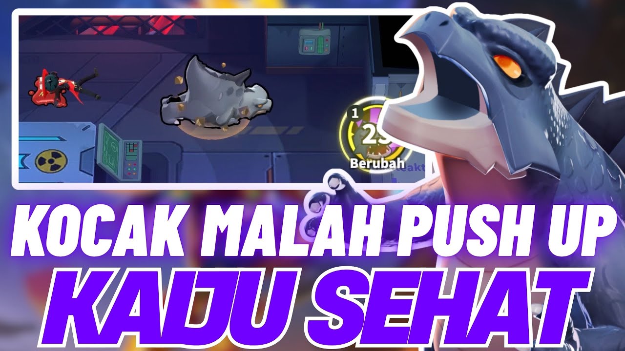 HIDUP SEHAT DENGAN PUSH UP ALA KAIJU😋