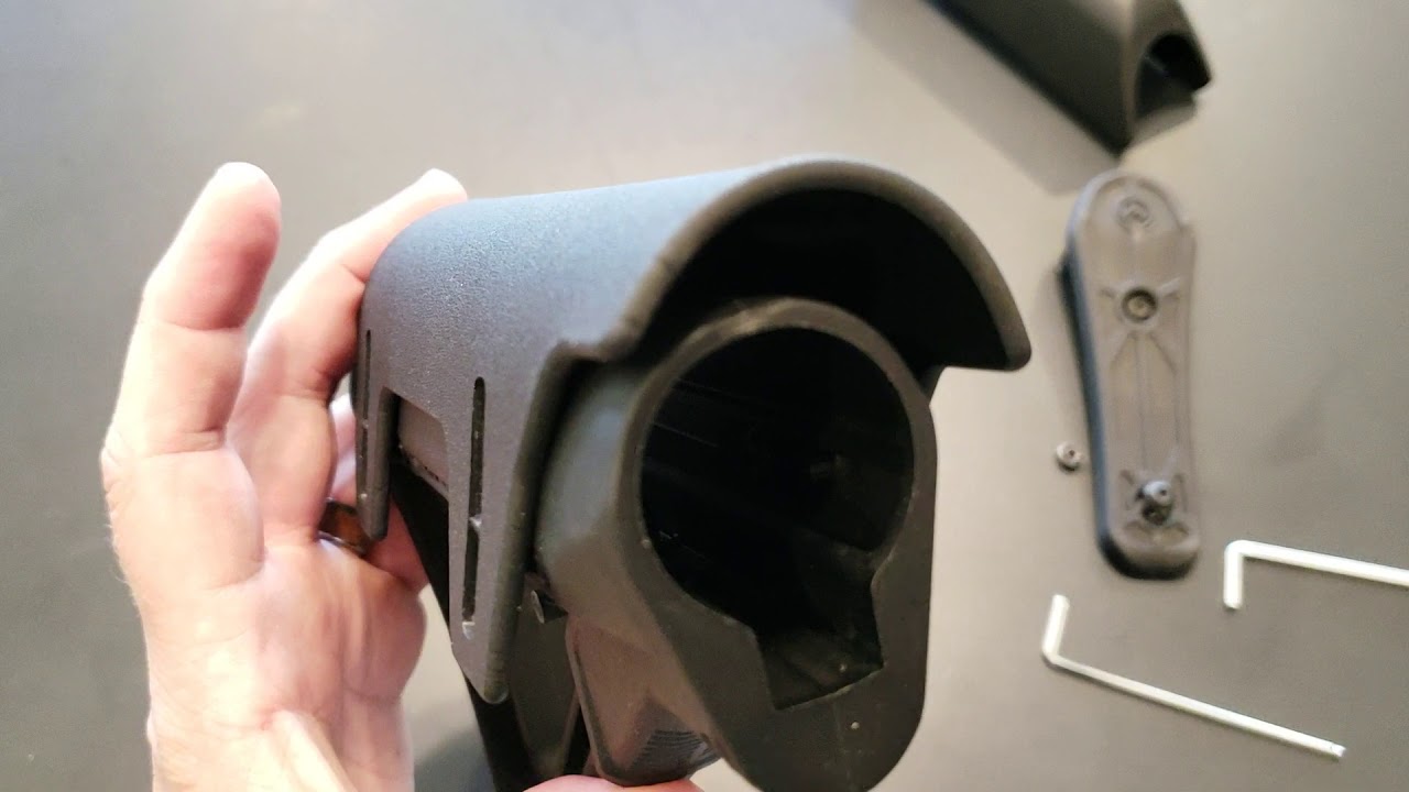 Приклад Magpul CTR AR для карабина - регулируемая щека приклада для установки