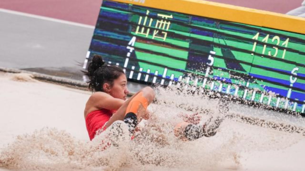 Full Match：田径女子七项全能：跳远 | Athletics Women's Heptathlon: Long Jump |2021 China National Games 全运会 郑妮娜力