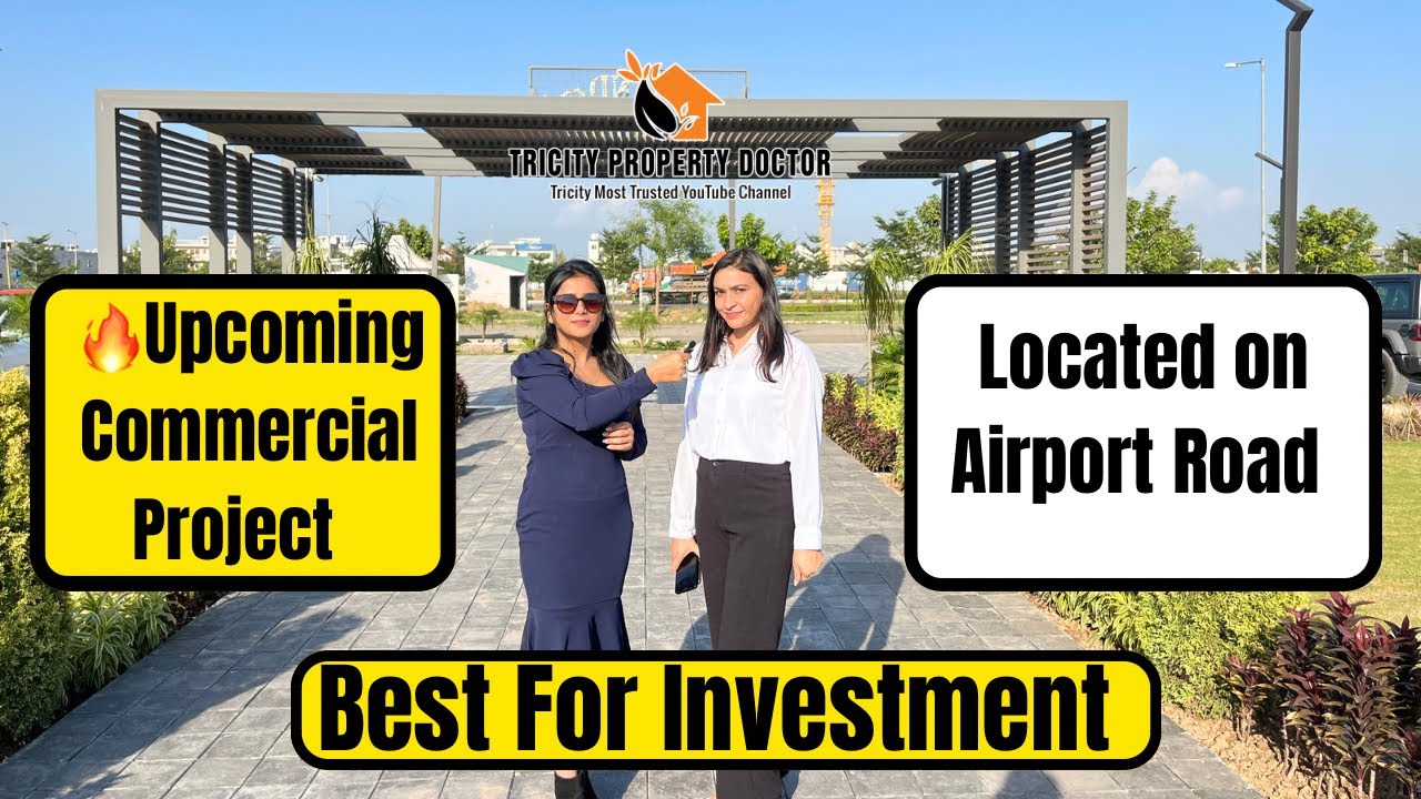 🔥Upcoming Commercial Project On Airport Road | Investment Starts @58Lac | 12% Assured Returns