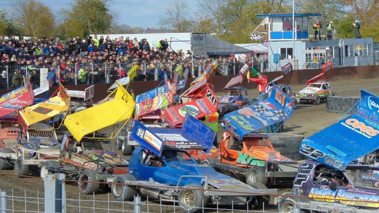 Stockcar F1 Finale King of Dirt Speedway Blauwhuis 27-4-2017