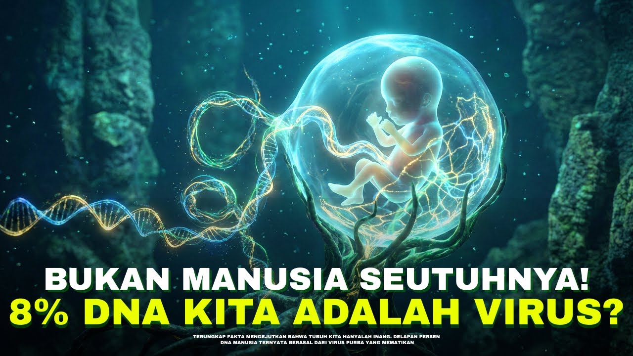 SISI GELAP EVOLUSI!! Seberapa Besar Peran Virus dalam Tubuh Kita? | #alamaya