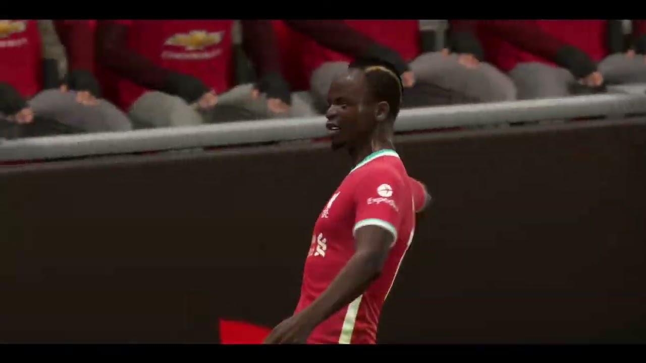  Liverpool vs Man United on XBOX Gameplay 4-3 win 