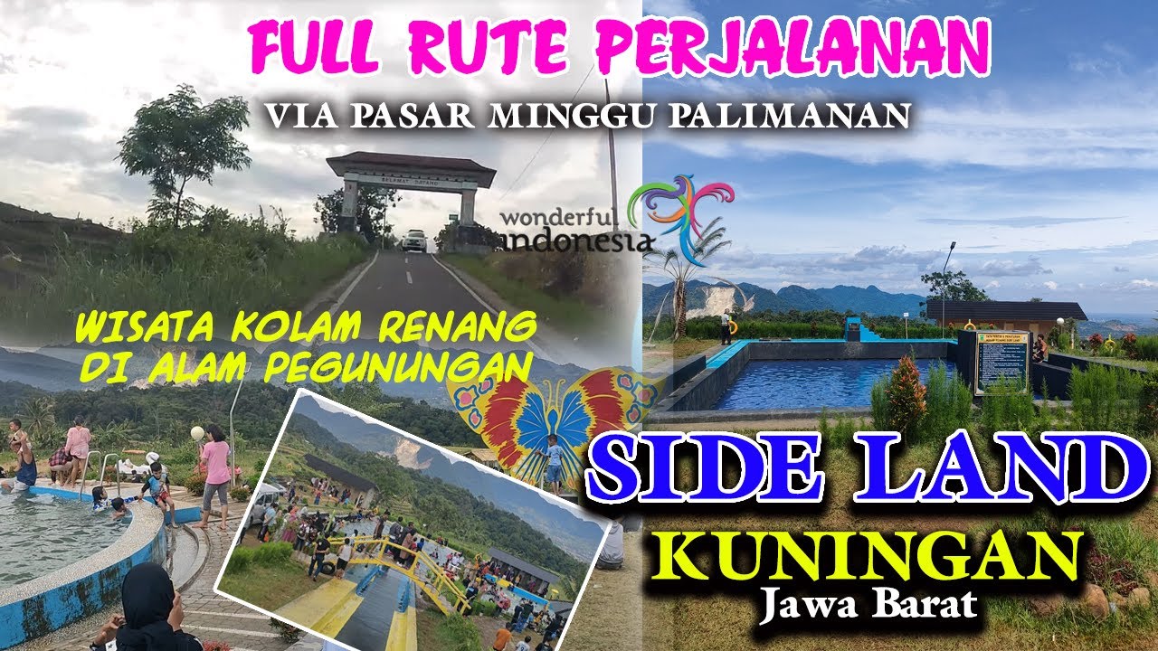FULL PERJALANAN MENUJU  WISATA KOLAM RENANG ALAM  SIDE LAND KADUELA KUNINGAN
