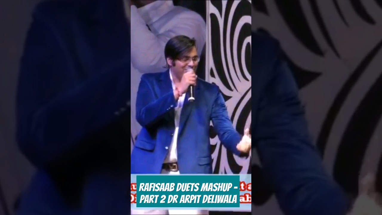 Mohd Rafi Romantic Duets Mashup - Part 2 by Dr Arpit Deliwala | Dr Arpit Mega Musical Show #shorts