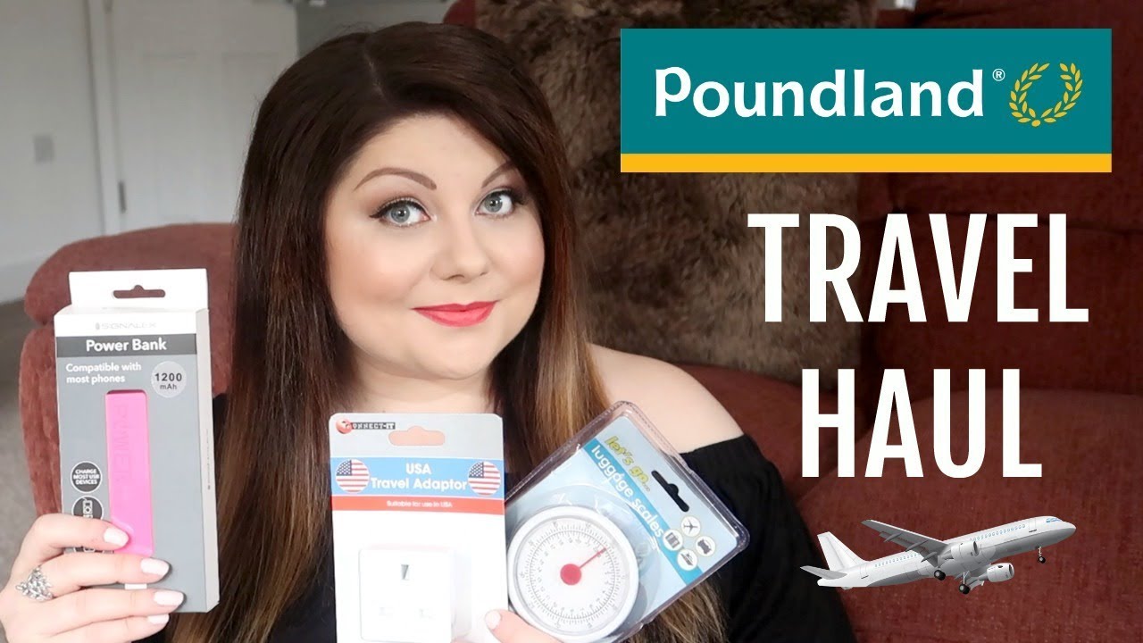 Poundland travel essentials | Victoria in Detail