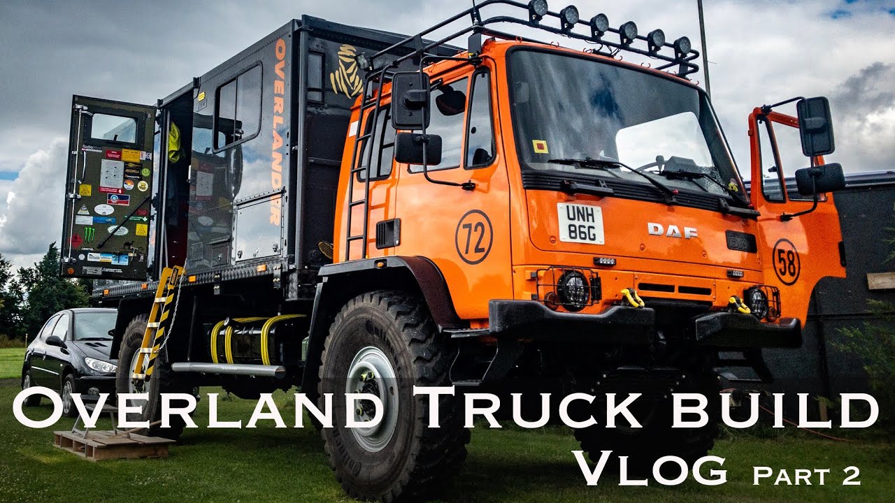 MAN 8.136 G90 Overland build continues [S1 - Eps. 2] . And I check out a Leyland Daf T244