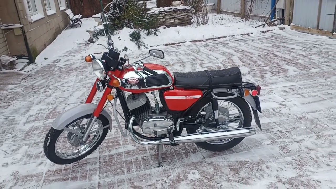Запуск зимой Ява 634