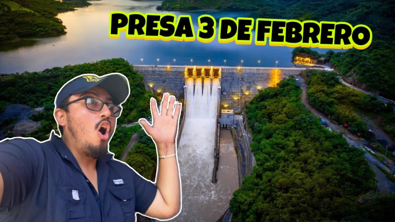 Asi es LA NUEVA PRESA HIDROELECTRICA 3 de FEBRERO EN EL SALVADOR | El Chaparral