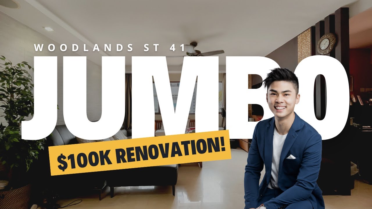 Spacious Jumbo Flat @ Woodlands Street 41 - Ultimate Comfort for Own Stay!