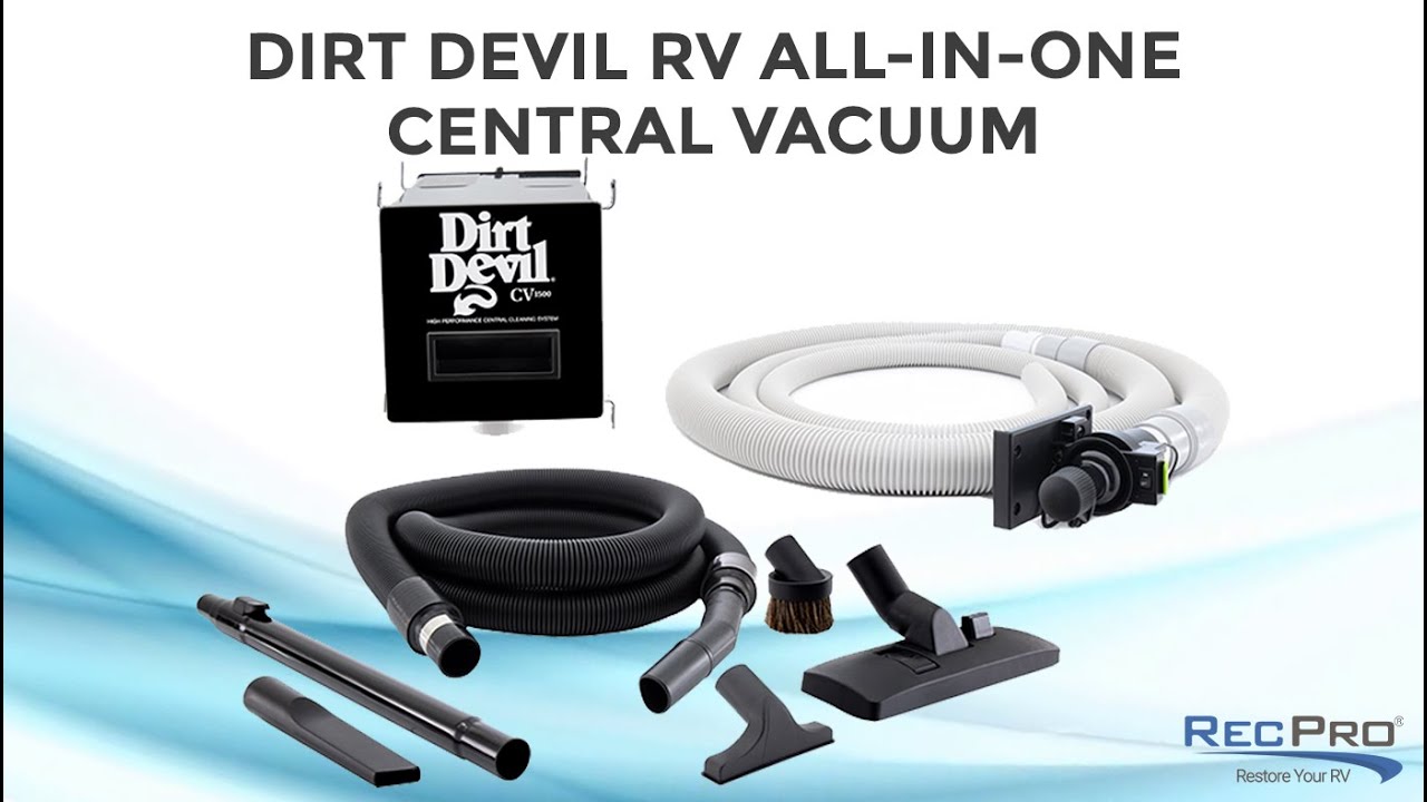 Dirt Devil RV All-in-One Central Vacuum