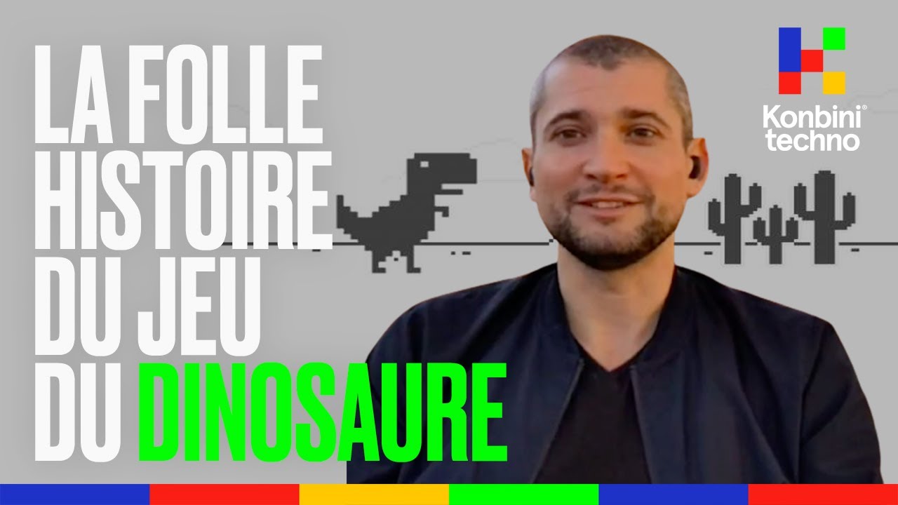Jeu du dinosaure de Chrome : son créateur raconte sa folle histoire l Konbini Techno