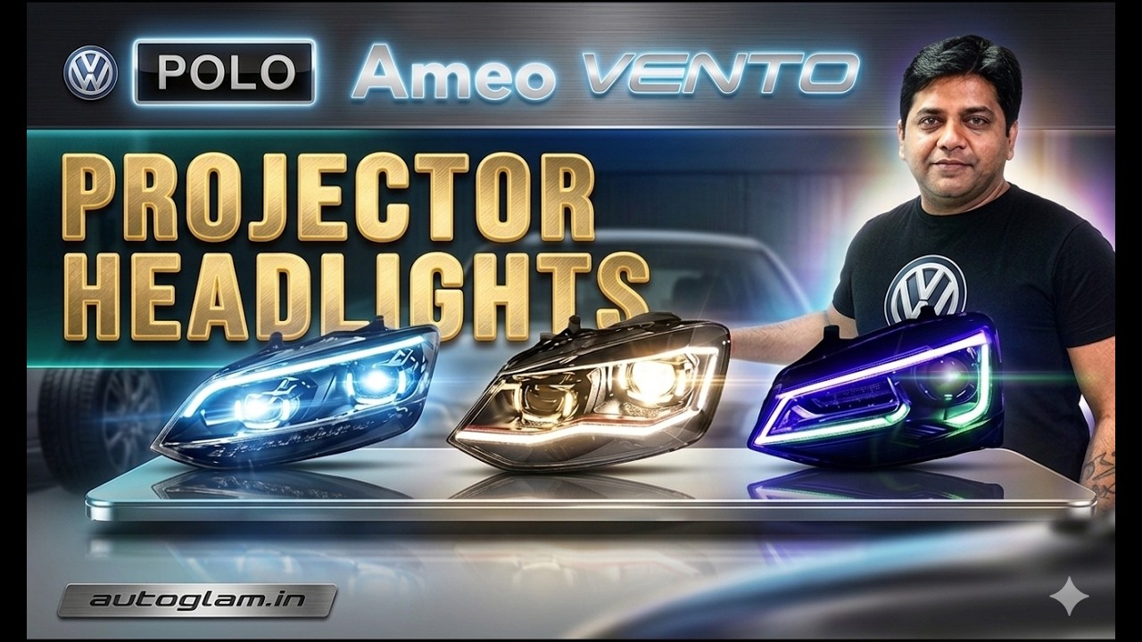 VOLKSWAGEN POLO, VENTO,AMEO PROJECOR HEADLAMPS, 1 YEAR WARRANTY, | CALL/WHATSAPP - 9953580200