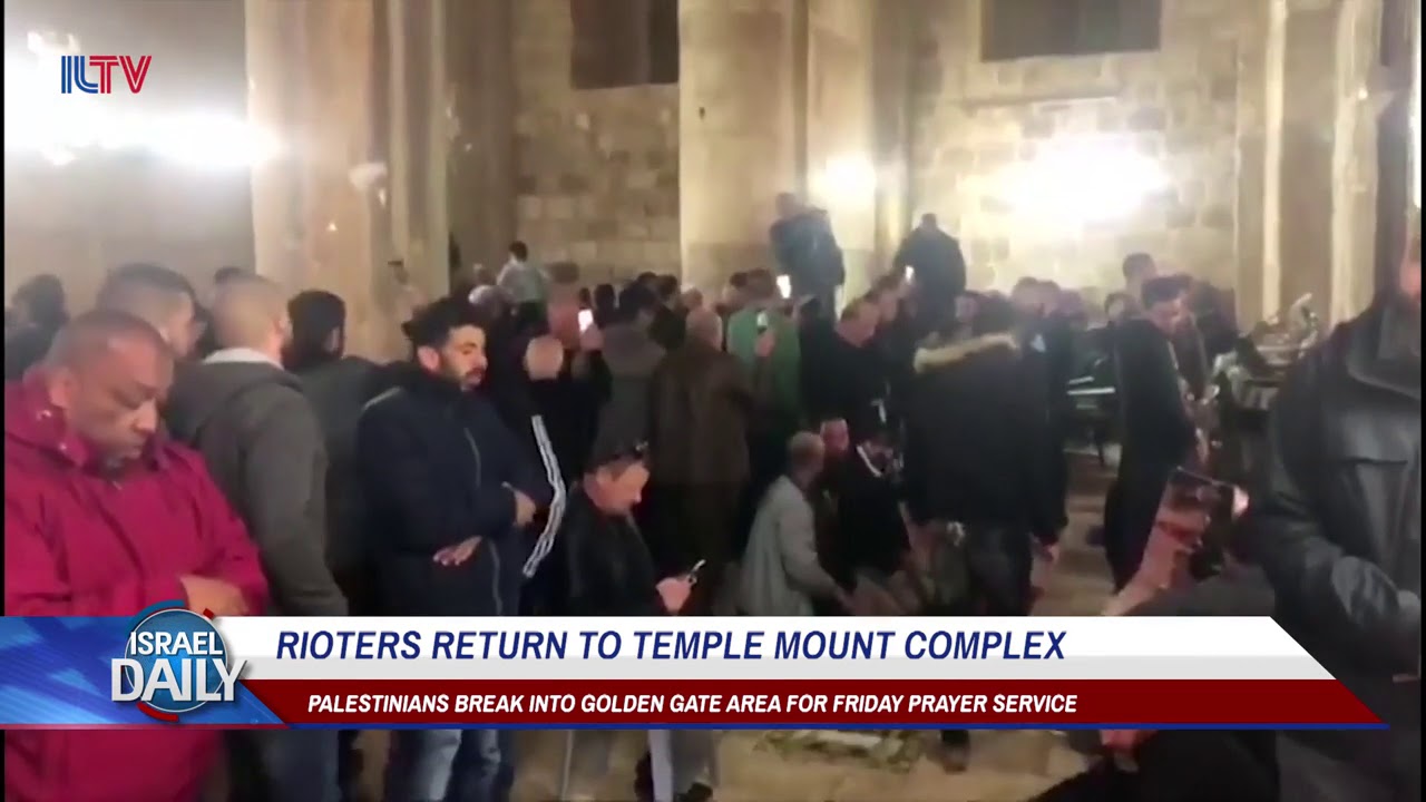 Rioters Return to Temple Mount Complex