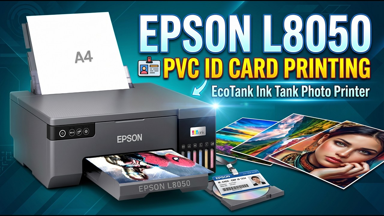 Epson Ecotank L8050 | Unboxing Review 2026 | All Setup Installation | HS Reveals