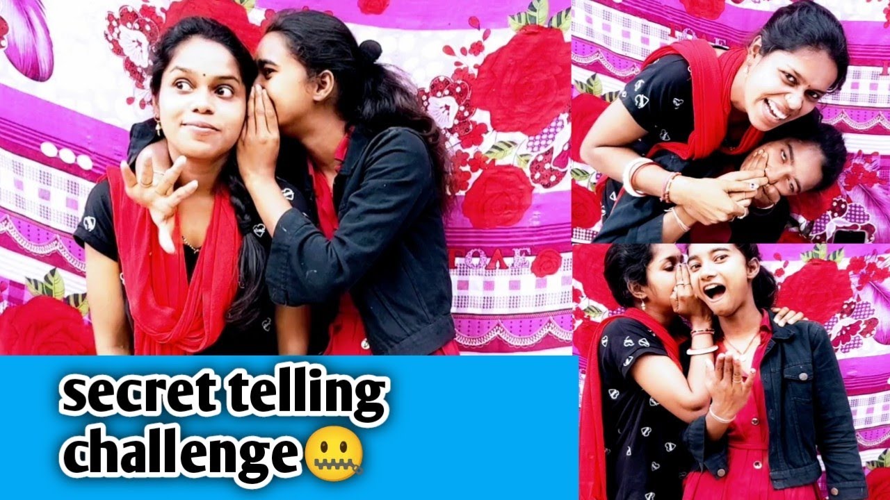 #51vlog secret telling challenge with sister👭❤