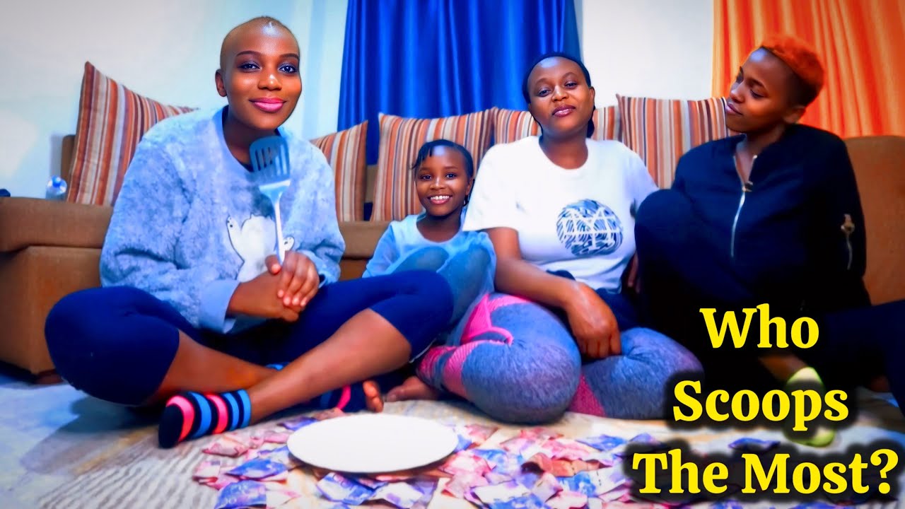 Hilarious Scoop The Money Challenge | Family Game Day Gone Wild!