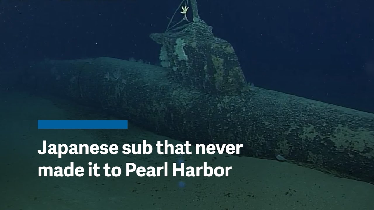 First look at Japanese submarine sunk before it reached Pearl Harbor