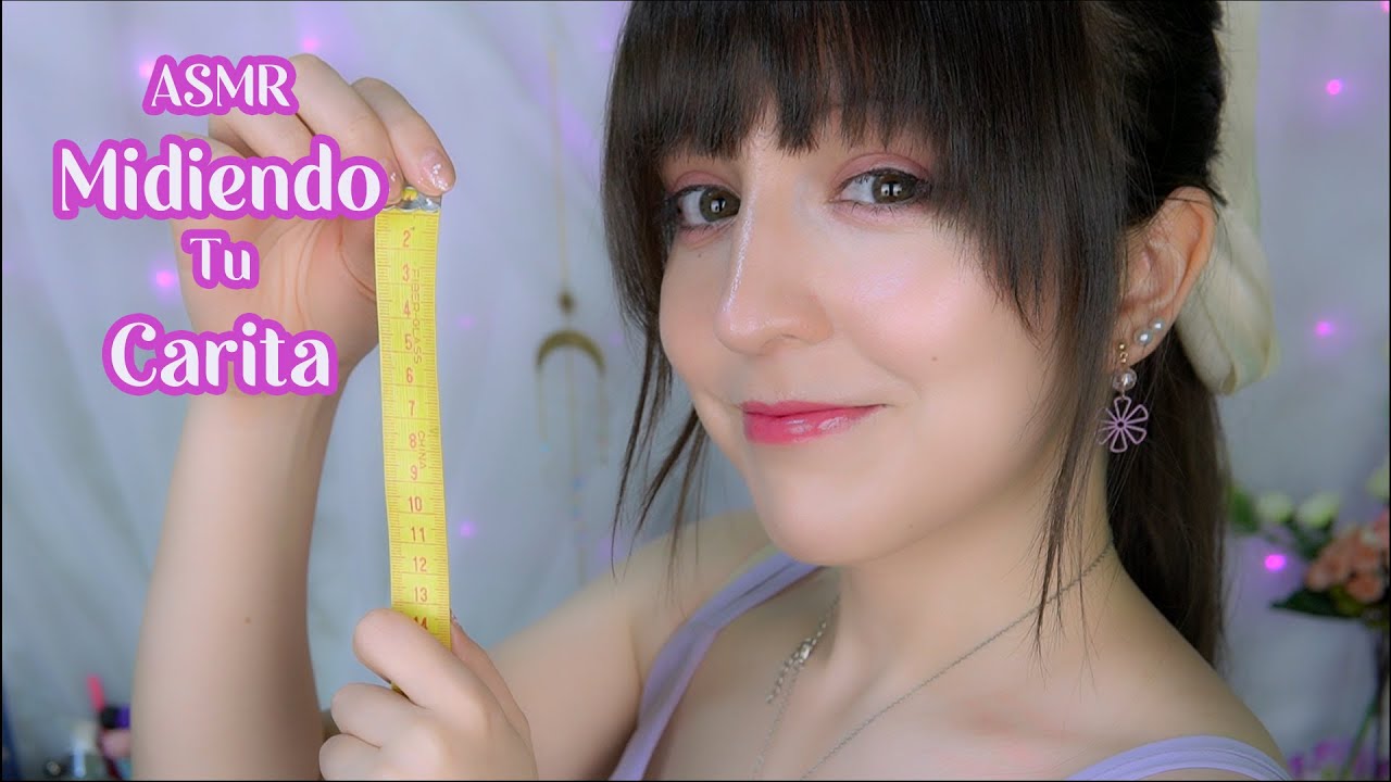 ⭐ASMR [Sub] Измеряем лицо! (Ролевая игра с музыкой, тихая речь, личное внимание)
