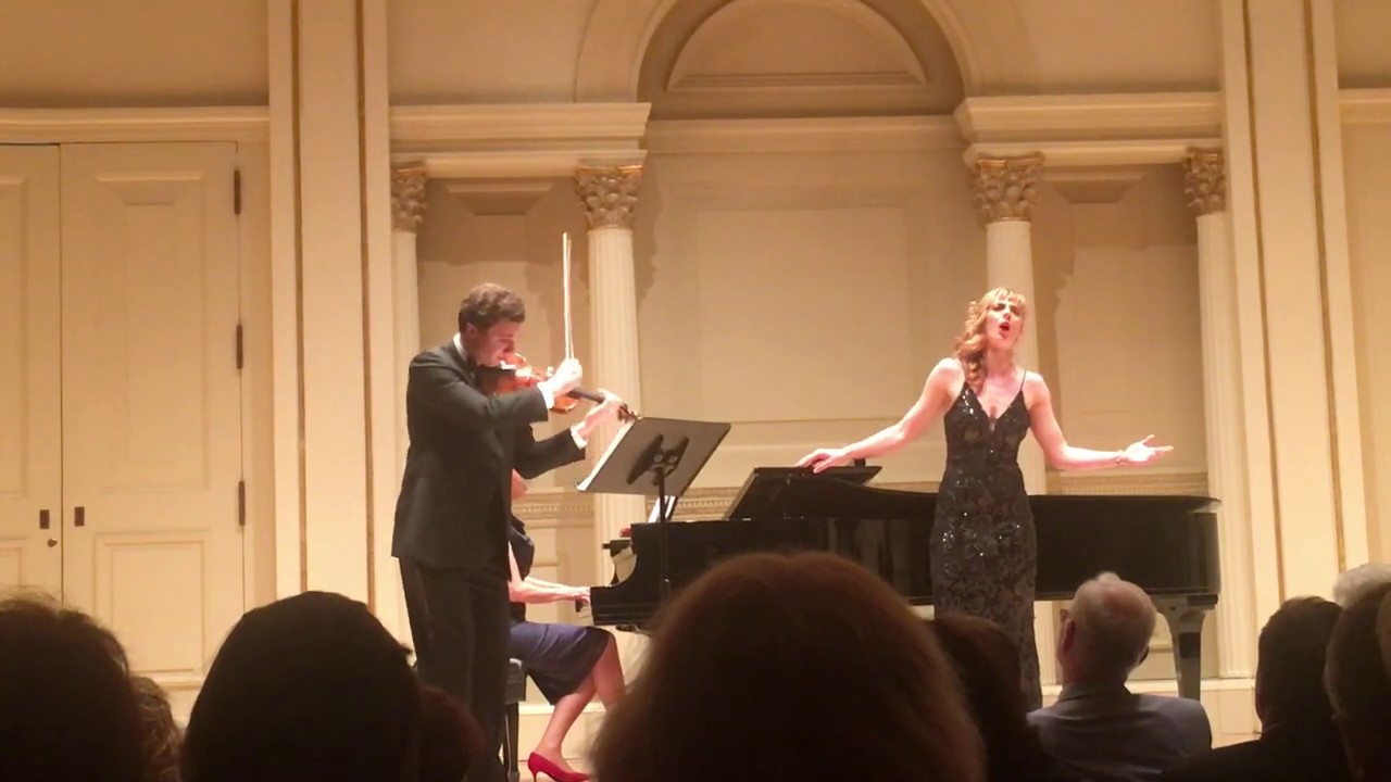 Emily Riedel sings 