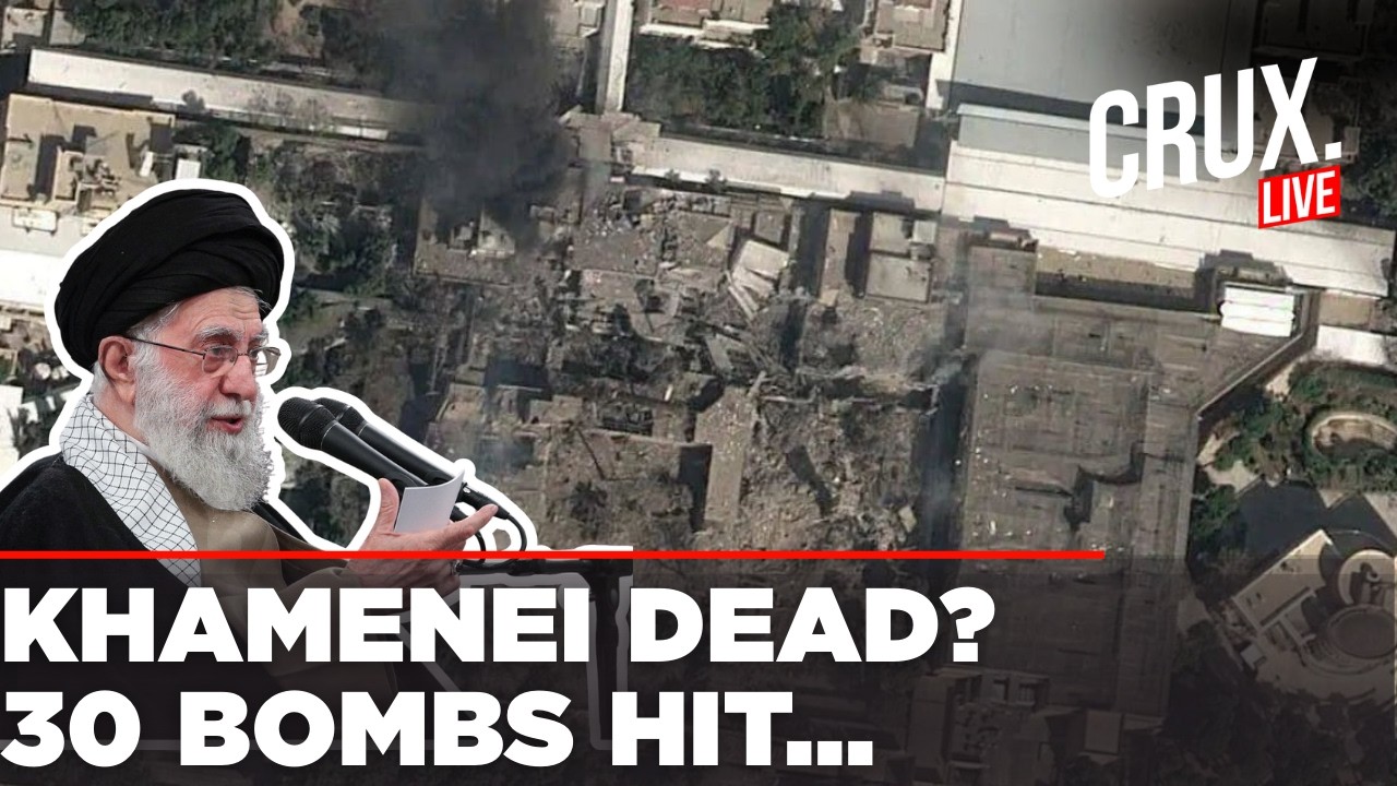 LIVE | Khamenei Killed? Netanyahu's Big Claim As Israel Drops 30 BOMBS on Iran Leader's Compound