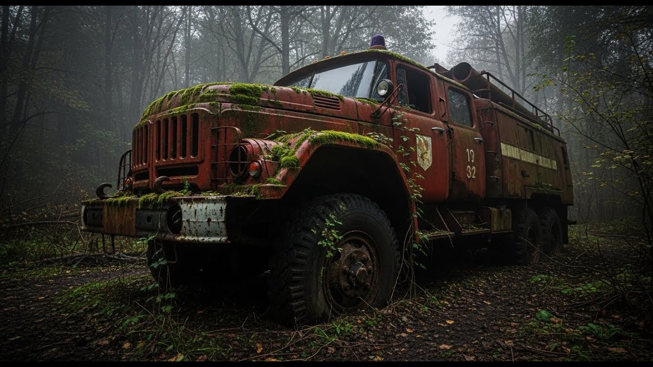 Abandoned Fire Truck → Fully Working Again (First Start!) 🚒