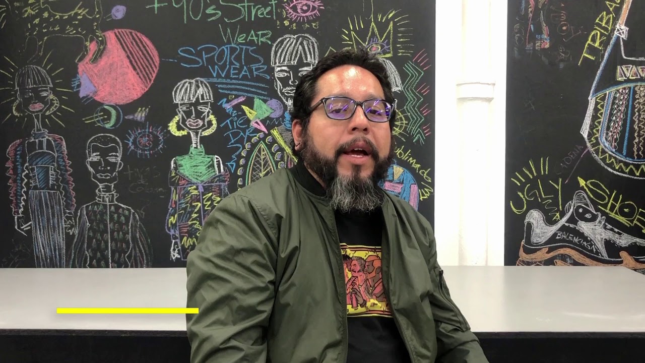 Israel Aldana Fundador de Cayab Studio en Bienal UNAM 2020