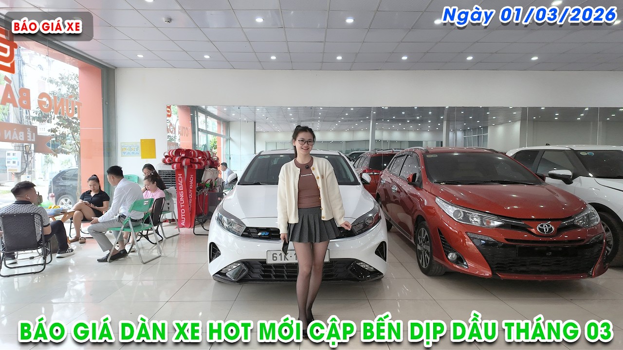 Chào Tháng 3 - Báo Giá Xe Mới Nhất Ngày Đầu Tháng Tại Tùng Bách Auto
