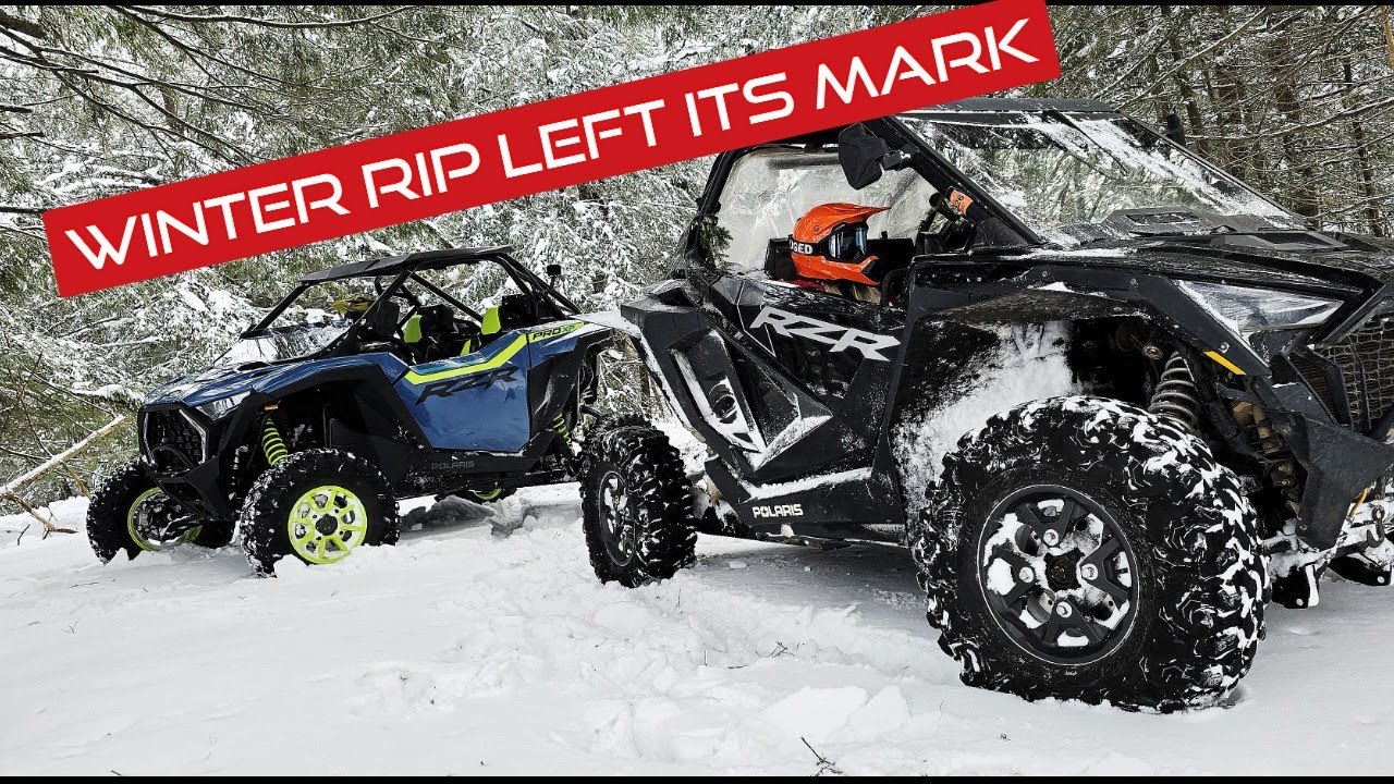 2025 Polaris Pro XP Ultimate Winter Shred Was Insane