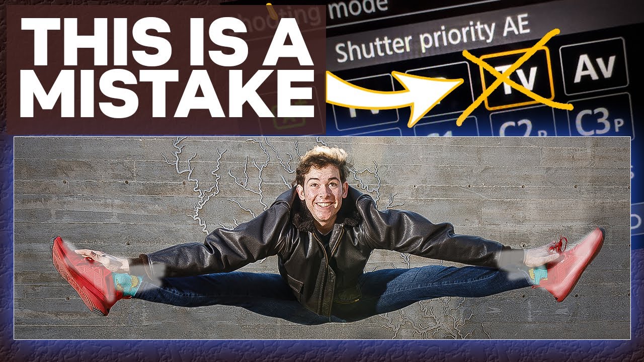 DON’T use shutter priority mode for ACTION shots - I'll show you a better way