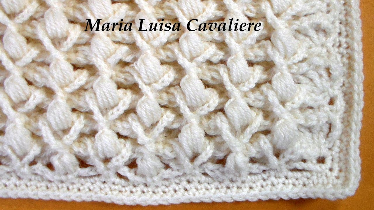 Punto paradiso all'uncinetto tutorial