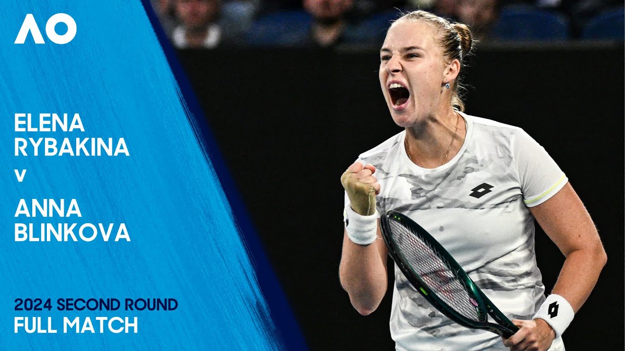 Elena Rybakina & Anna Blinkova Play LONGEST Tiebreak Ever! | Australian Open 2024 Second Round