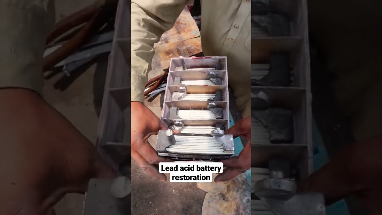 lead acid battery restoration