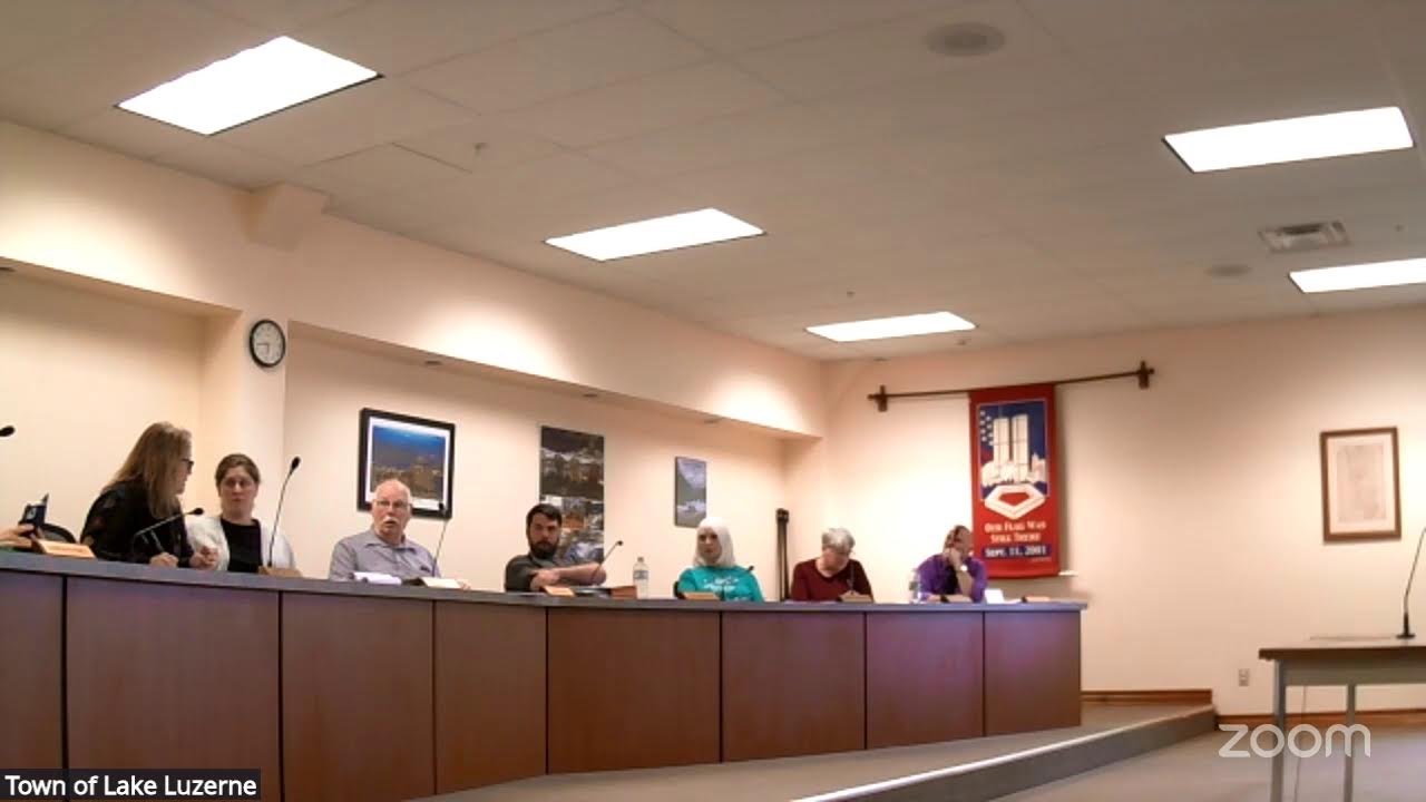 Town of Lake Luzerne Town Board Agenda Meeting - March 17th, 2026