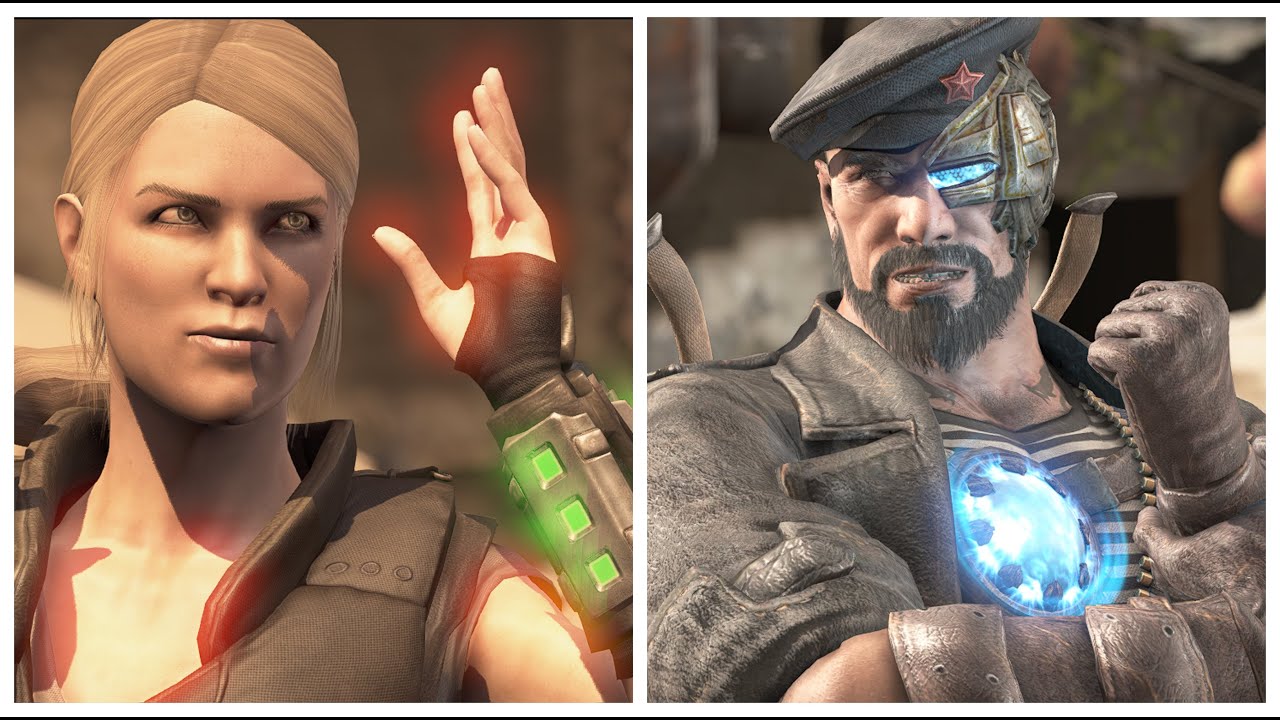 MKX: Everyone Hates Sonya Blade (Intro Dialogues)