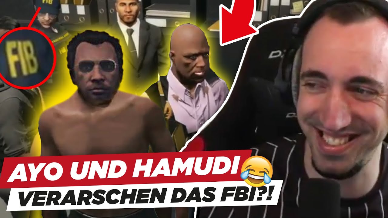 Hamudi und Ayodele im FIB auf FastLife | GTA RP