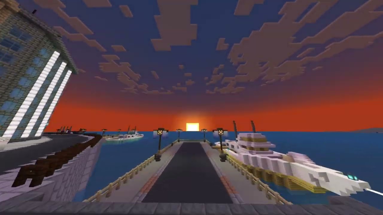 The improved short version of Castelia City's showcase | Pokemon Black and White 2 Minecraft project