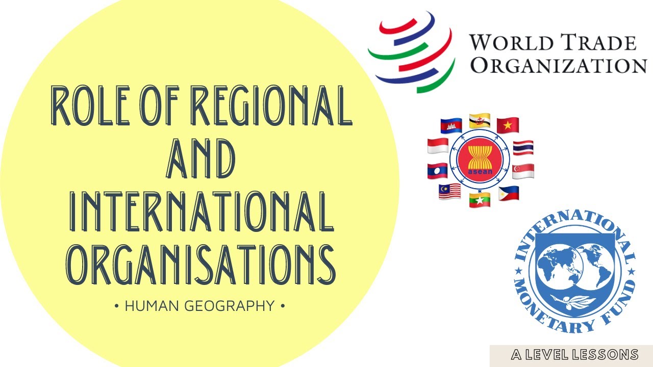 What is the role of Regional and International Organisations?? | A Level Geography (2024)
