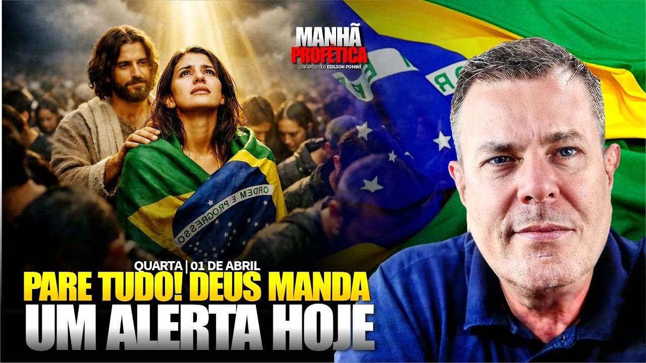 🔥 VOC&Ecirc; EST&Aacute; FORA DA VONTADE DE DEUS? A VERDADE CHOCANTE (MANH&Atilde; PROF&Eacute;TICA &ndash; Apostolo Edilson Pomini)