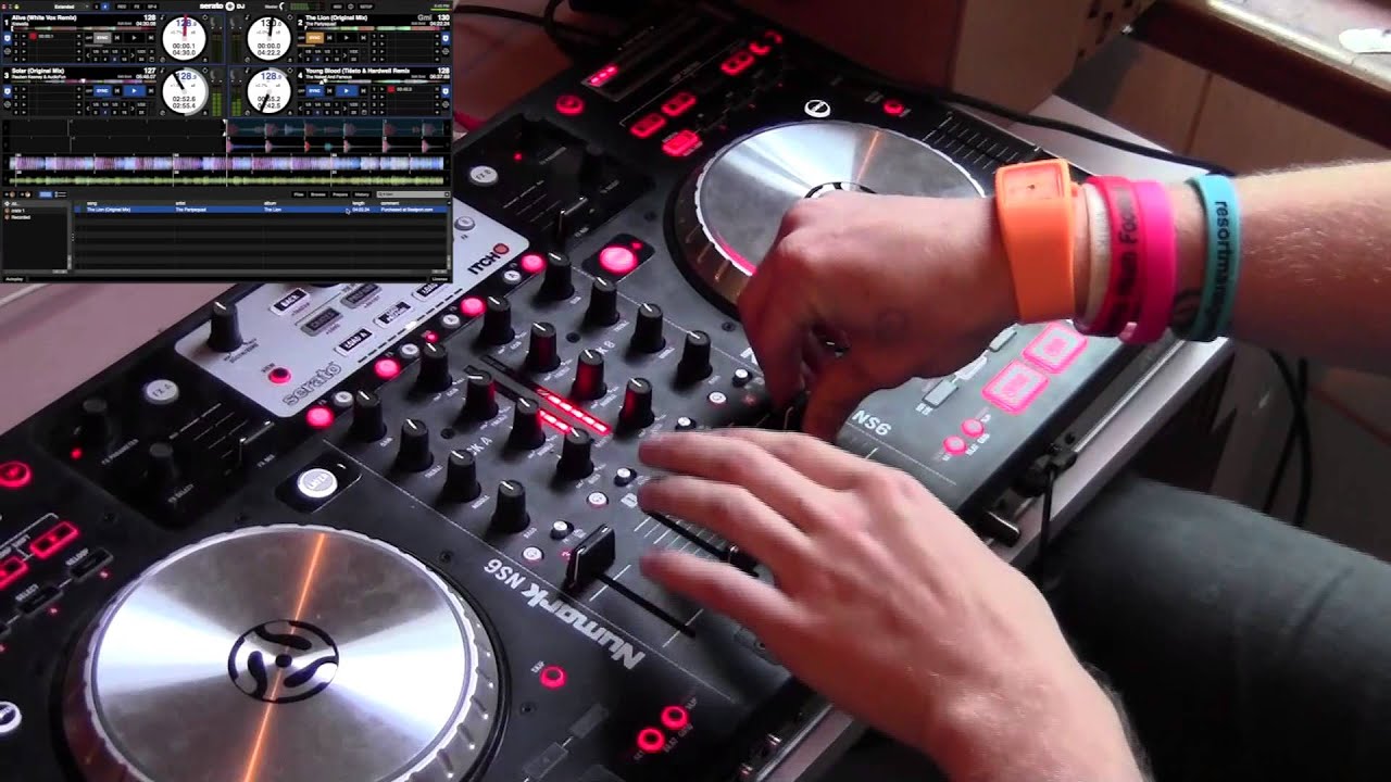 S1rB Remix on Numark NS6 # 4